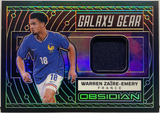 Warren Zaire-Emery 171/199 Patch Galaxy Gear Obsidian 2023/24