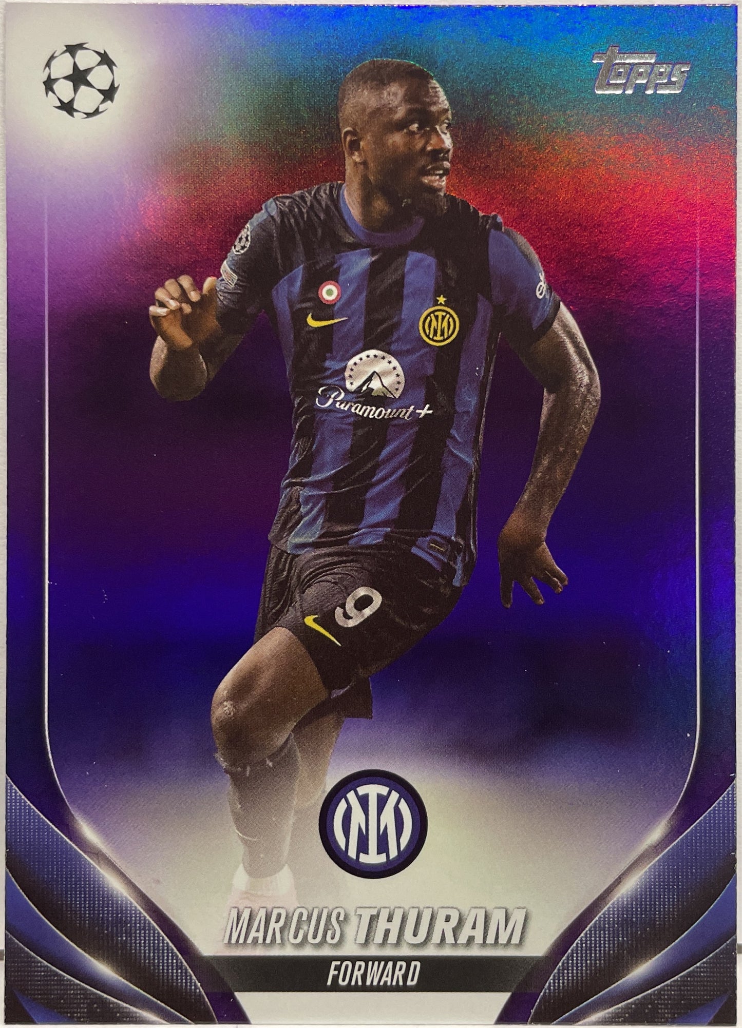 Marcus Thuram 95/299 Purple Topps UCC 2023/24