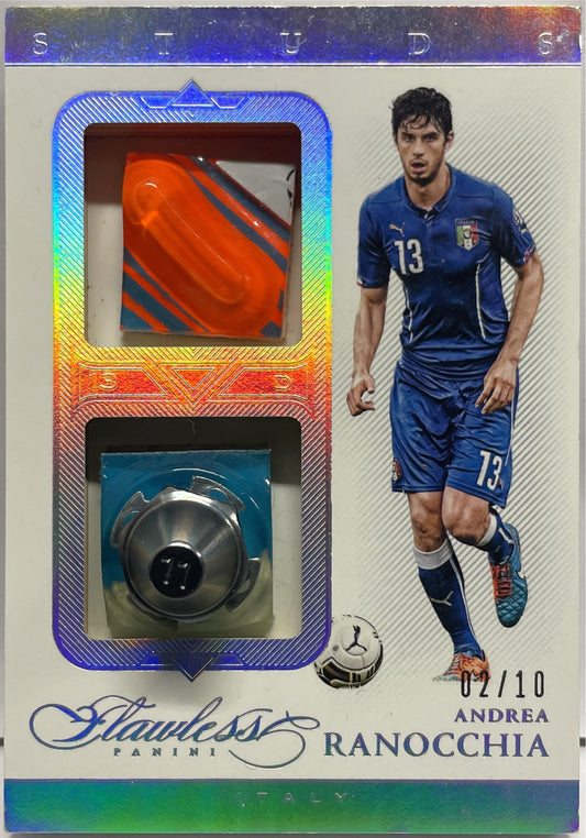 Andrea Ranocchia 2/10 Studs Patch Flawless 2015/16