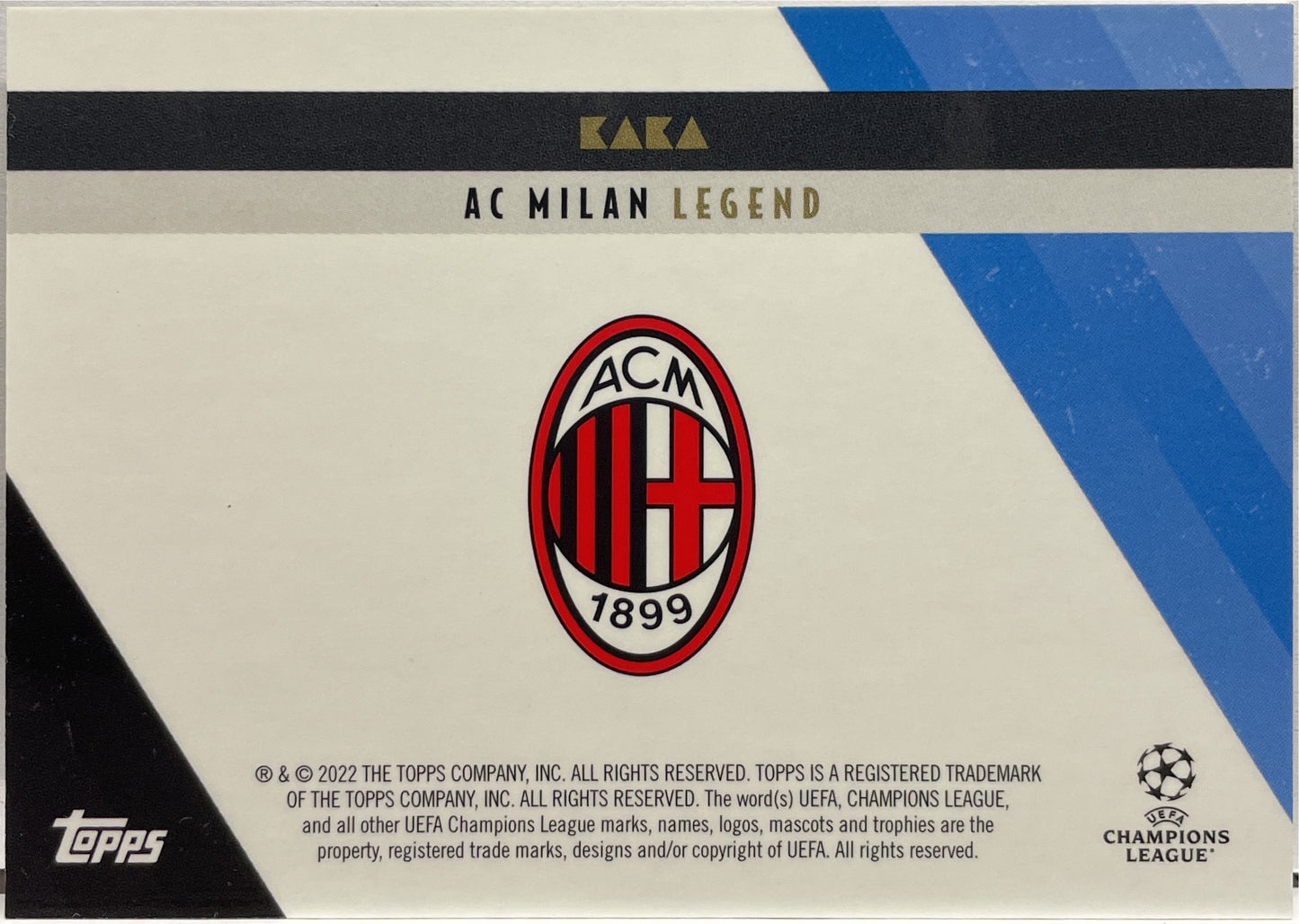 Kaka 34/49 Legend Topps Deco 2021/22