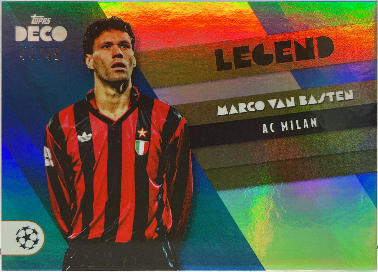 Marco van Basten 44/49 Legend Topps Deco 2021/22
