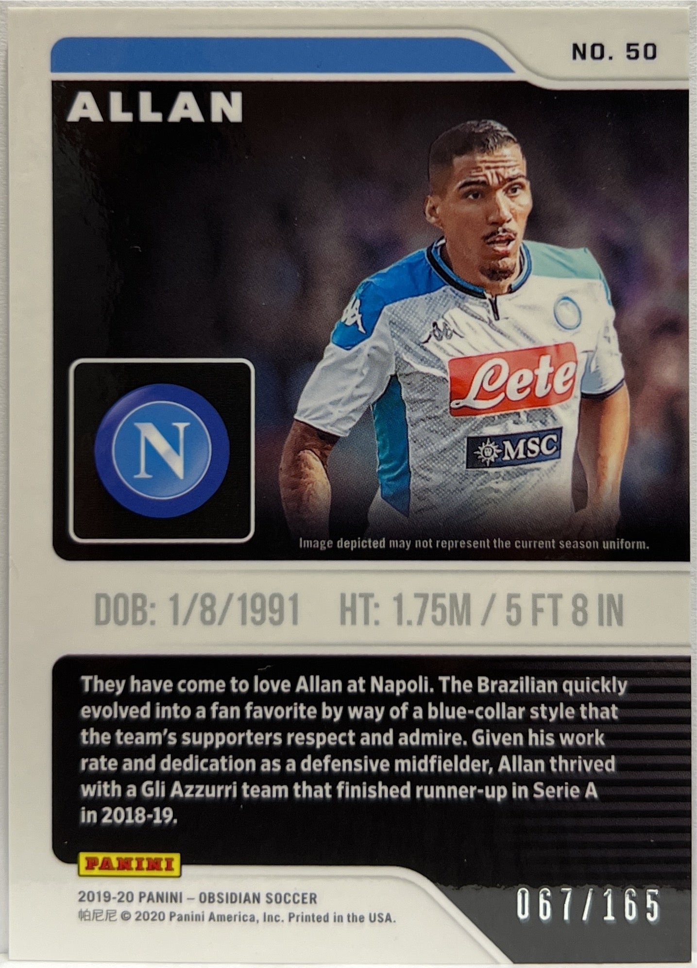 Allan 67/165 Obsidian 2019/20