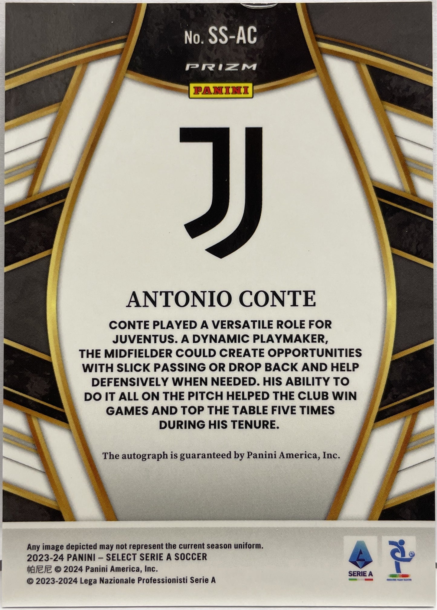 Antonio Conte Autograph Select Serie A 2023/24