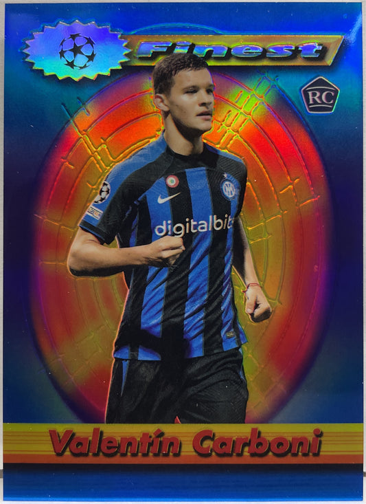 Valentin Carboni 85/99 Rookie Topps Finest Flashback 2022/23