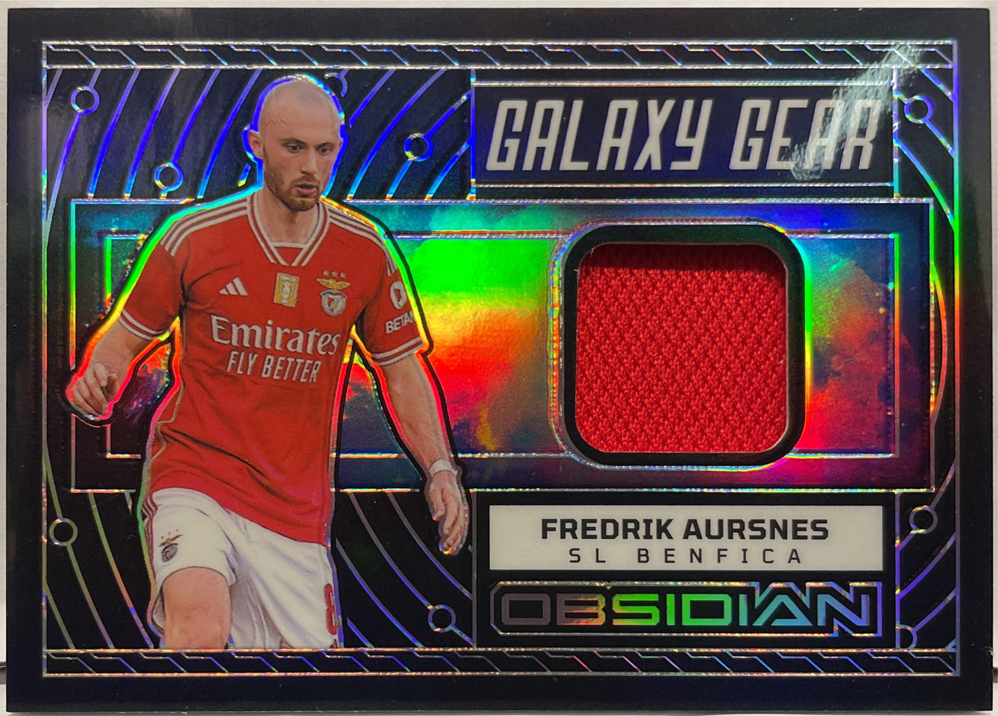 Fredrik Aursnes 154/199 Patch Galaxy Gear Obsidian 2023/24