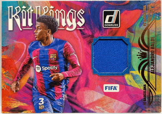 Alejandro Balde Patch Kit Kings Donruss Fifa 2023/24