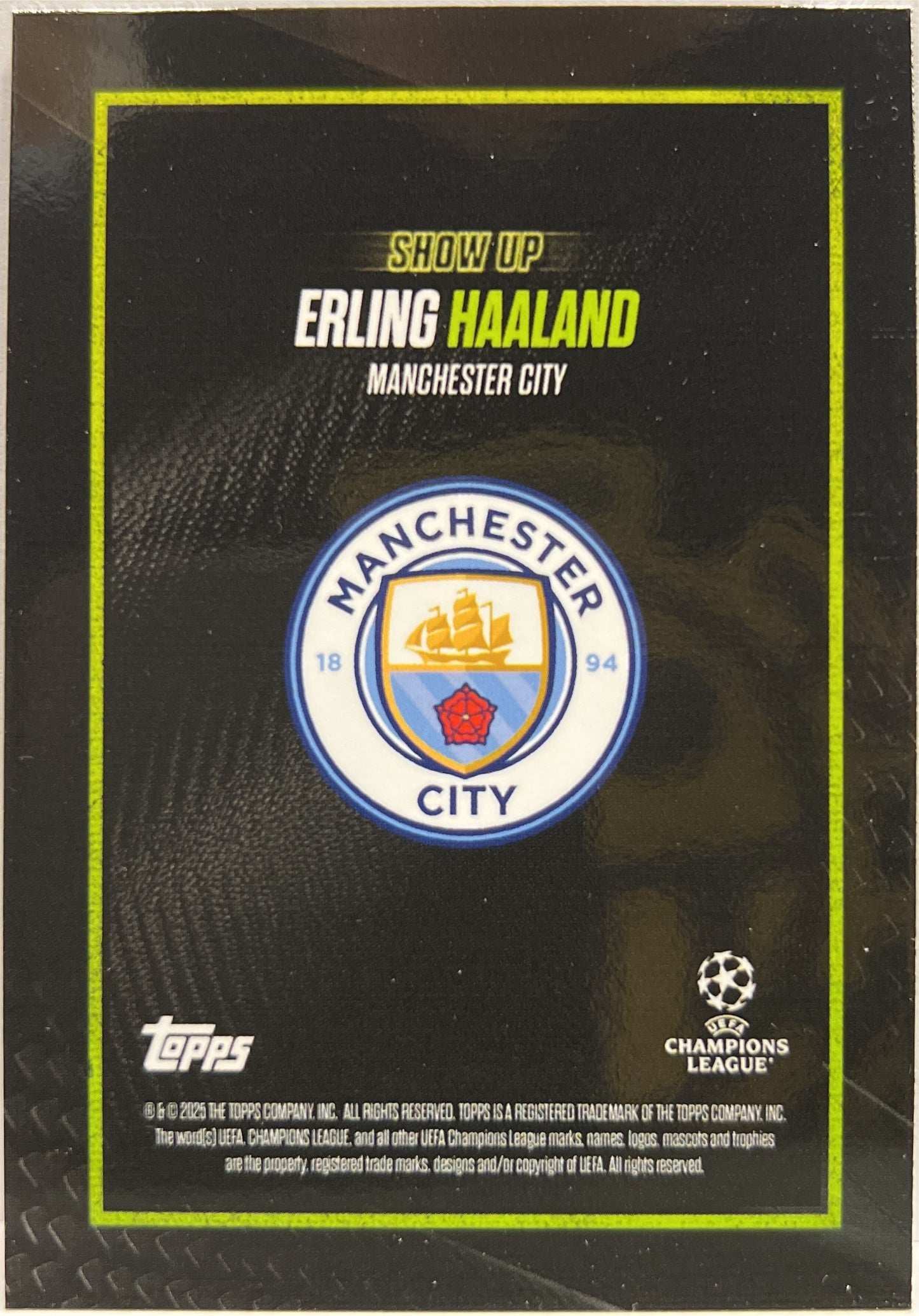 Mancolista-Show Up-Topps Showtime 2024/25