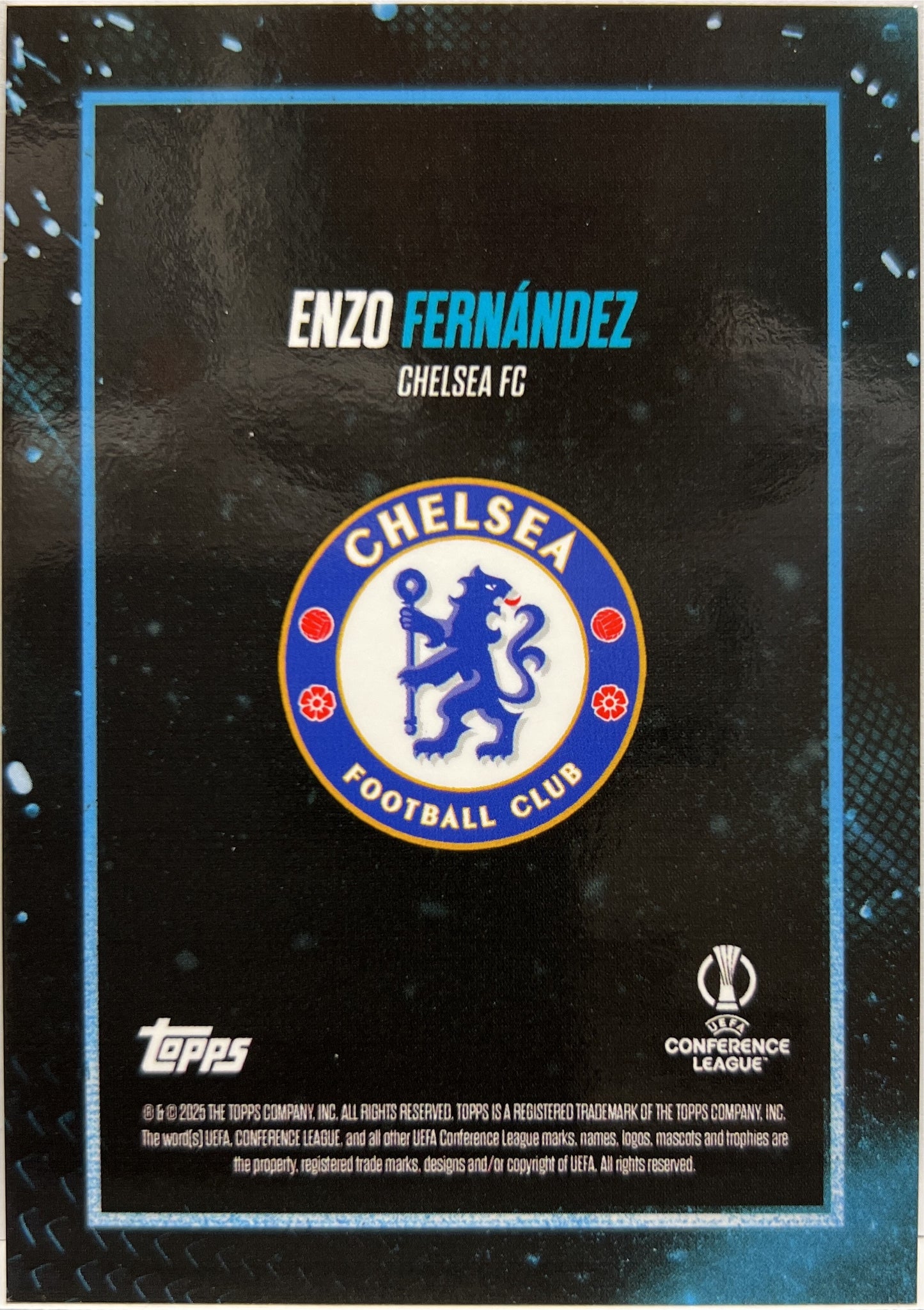 Enzo Fernandez 48/49 Topps Showtime 2024/25