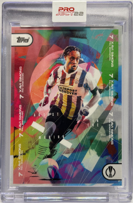 Xavi Simons By Che Heijnen Topps Project 22 2023