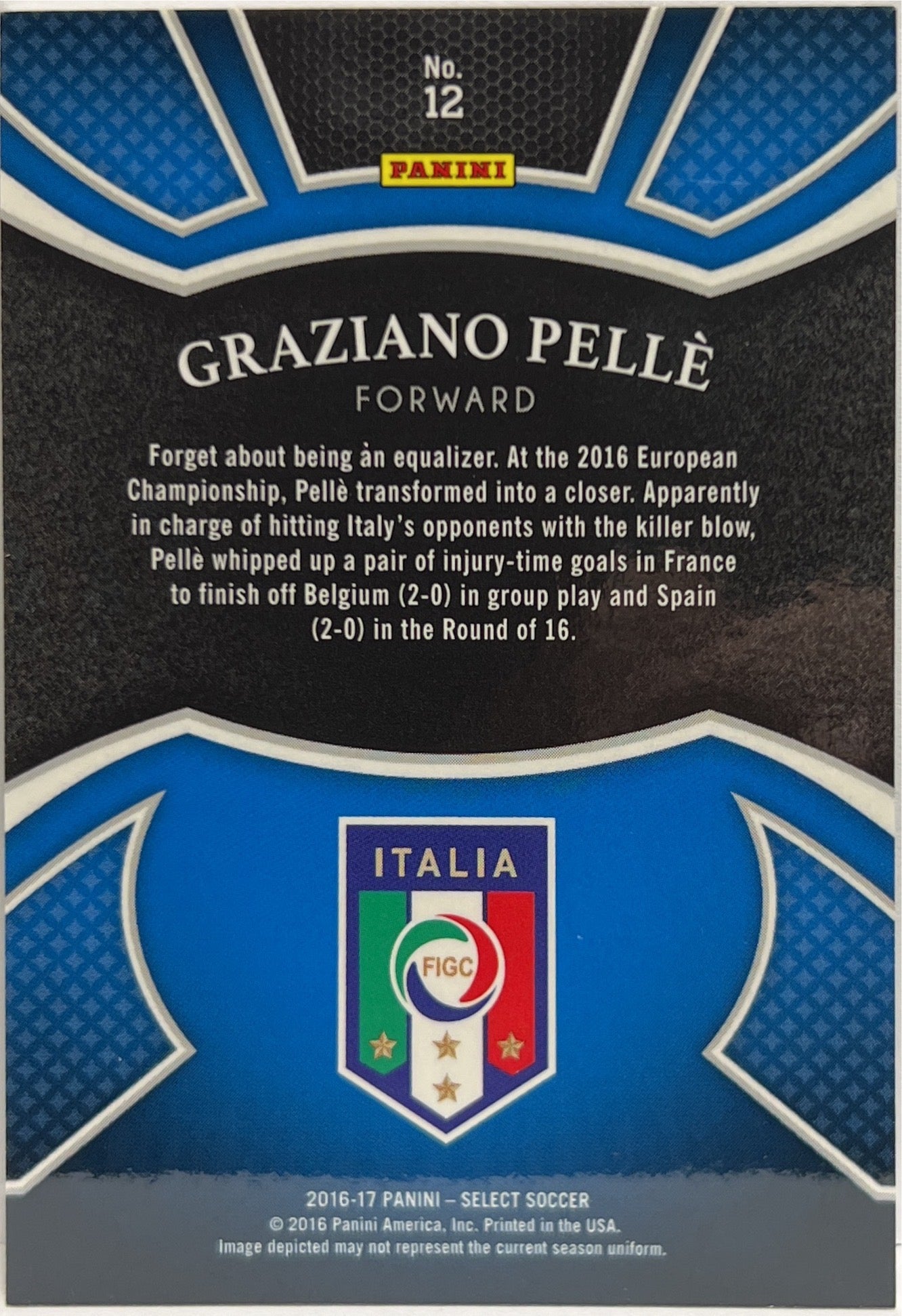 Graziano Pelle Equalizers Select Fifa 2017/18