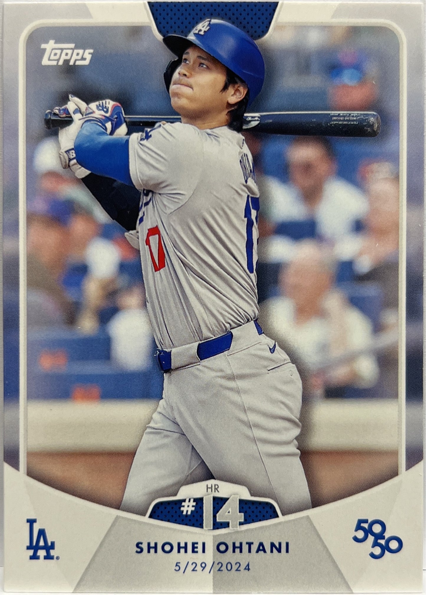 Mancolista-Set Base-Topps 50/50 Shohei Ohtani Baseball 2024