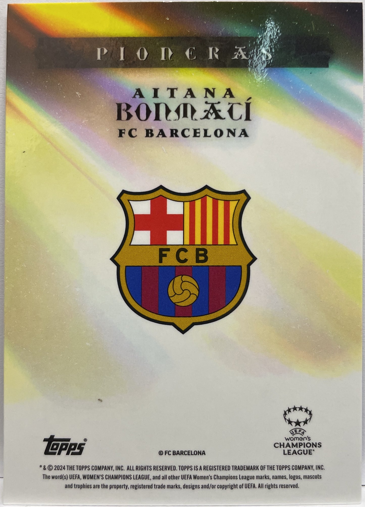 Mancolista-Set Base-Topps Aitana Bonmati Curated Set 2023/24