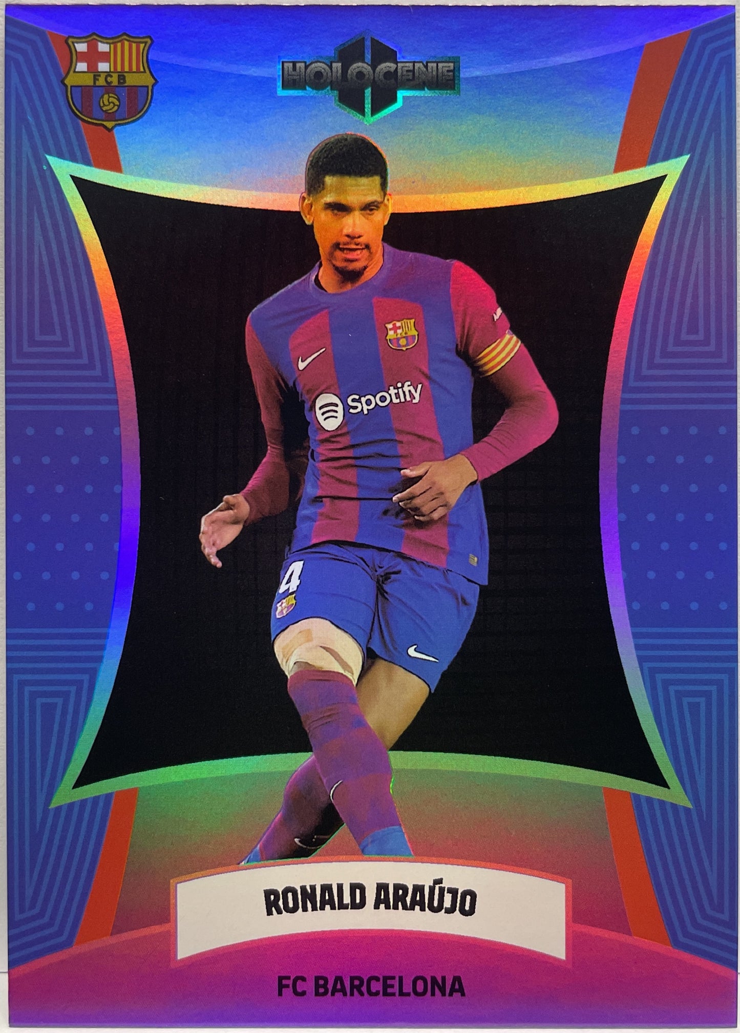 Ronald Araujo 17/99 Holocene Purple Daka Barcelona One & Two 2023/24