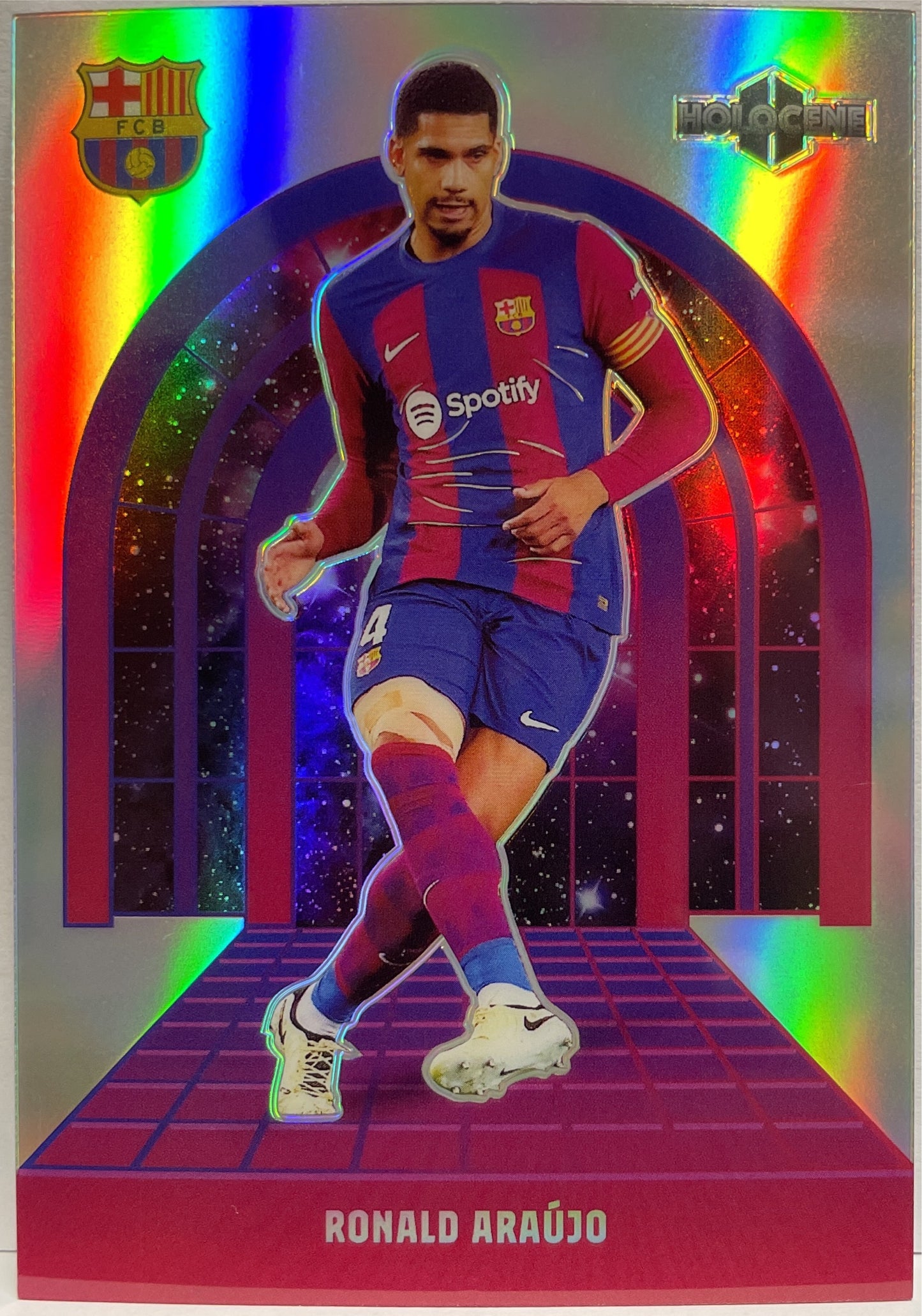 Ronald Araujo 20/35 Space Tunnel Holocene Silver Daka Barcelona One & Two 2023/24