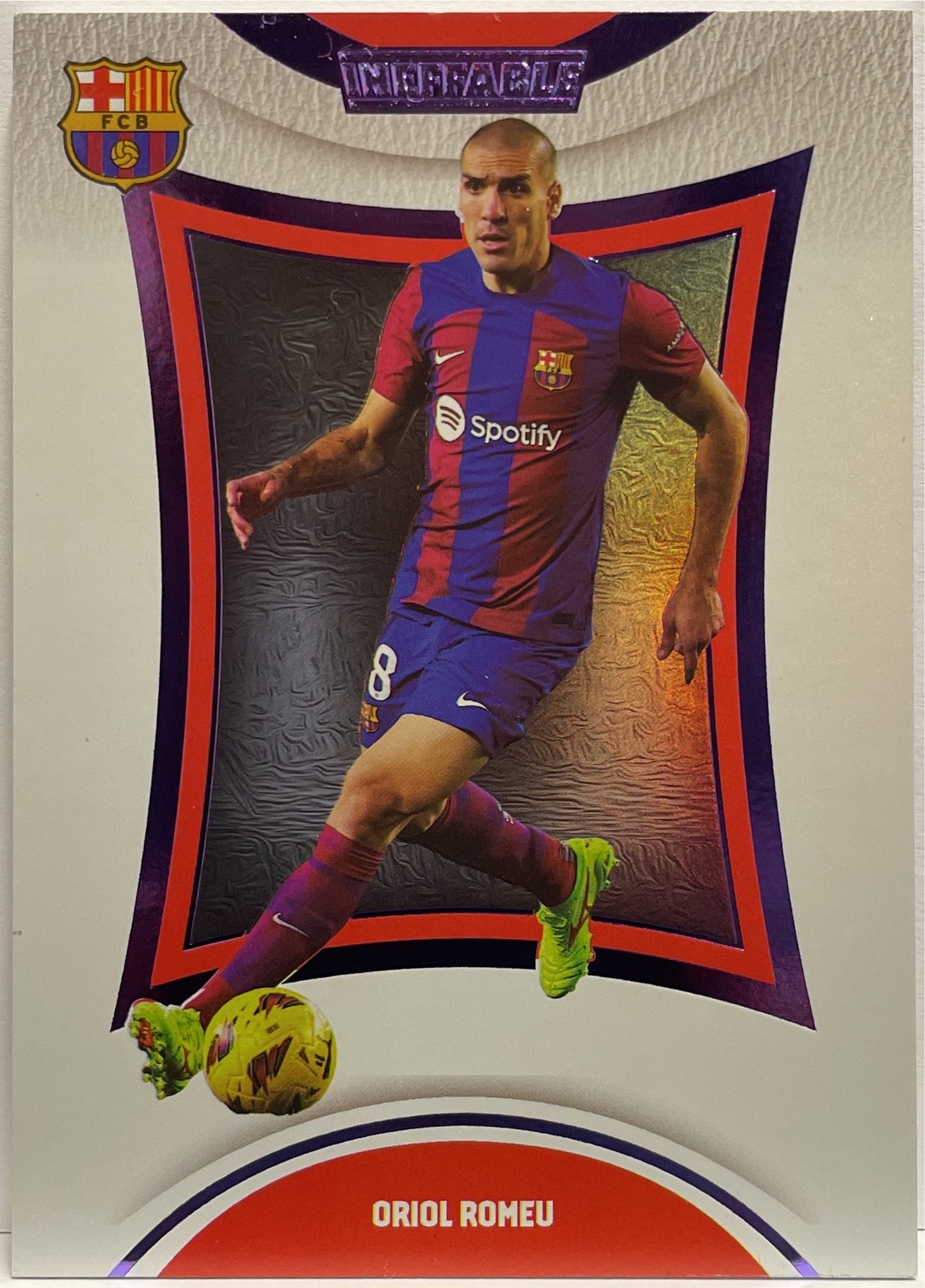 Oriol Romeu 13/55 Ineffable Purple Daka Barcelona One & Two 2023/24