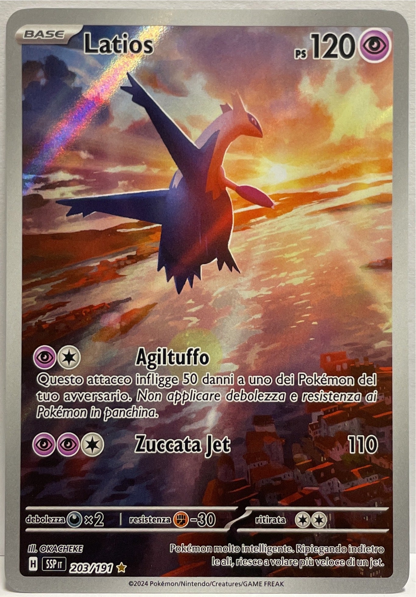 Latios 203/191 H Pokemon SSP it 2024