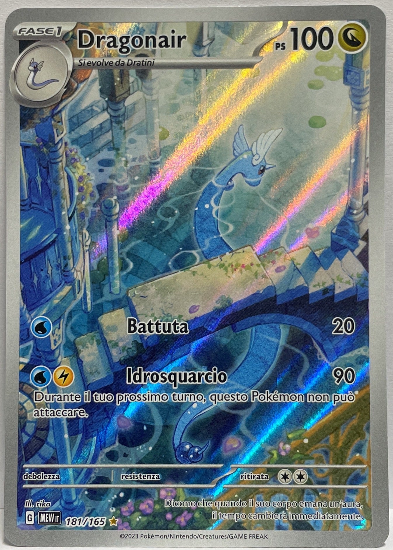 Dragonair 181/165 G Pokemon MEW it 2023
