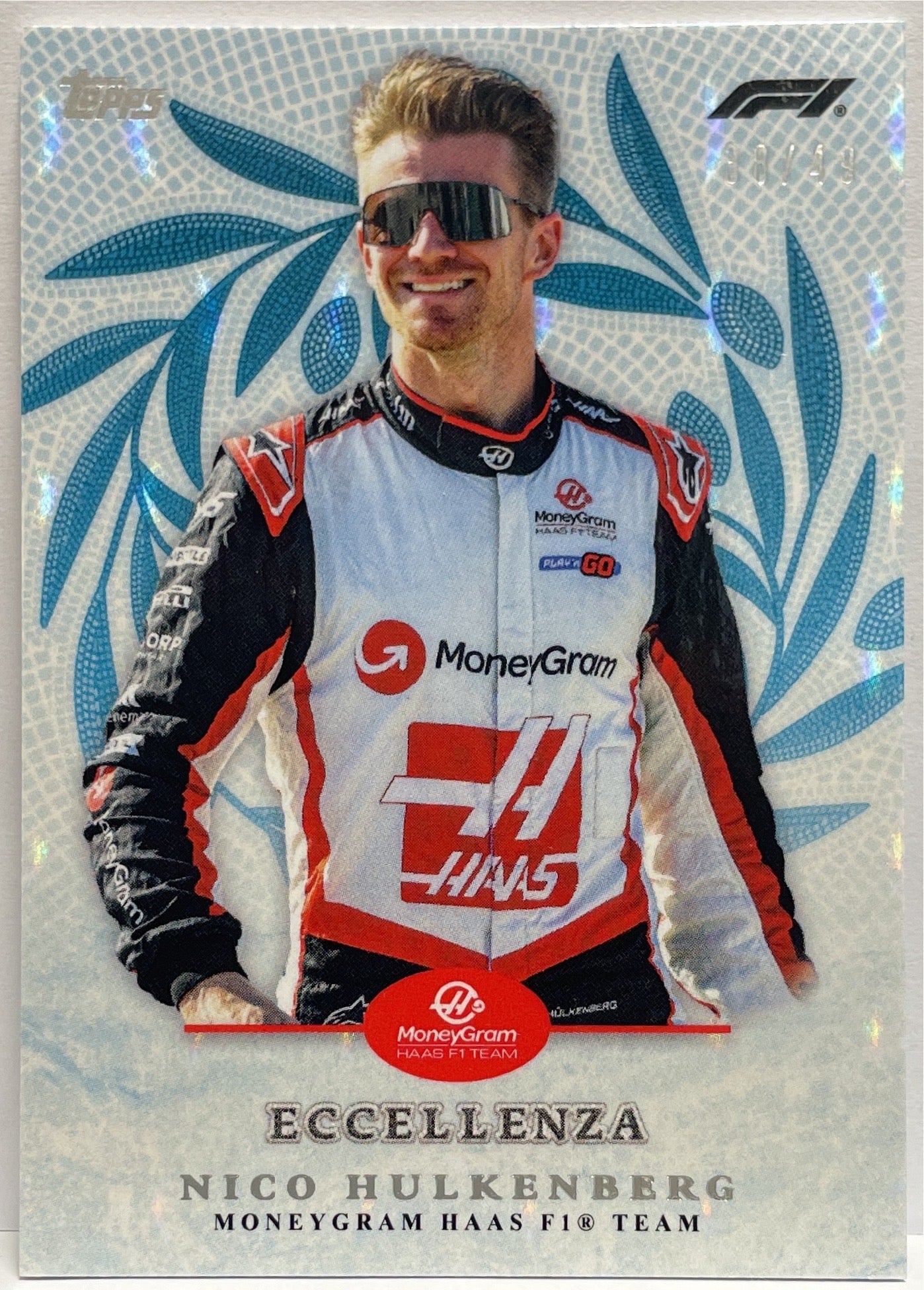 Nico Hulkenberg 38/49 Trionfo Topps Eccellenza F1 2024