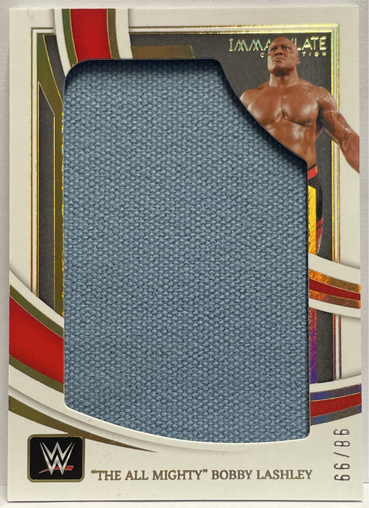 The All Mighty Bobby Lashley 98/99 Patch Jumbo Immaculate WWE 2022