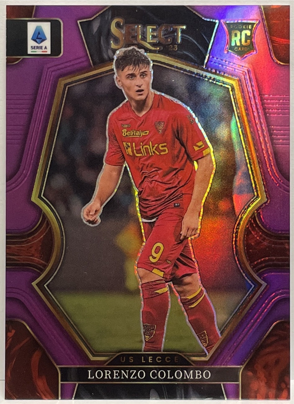 Lorenzo Colombo 32/49 Rookie Mezzanine Purple Select Serie A 2022/23