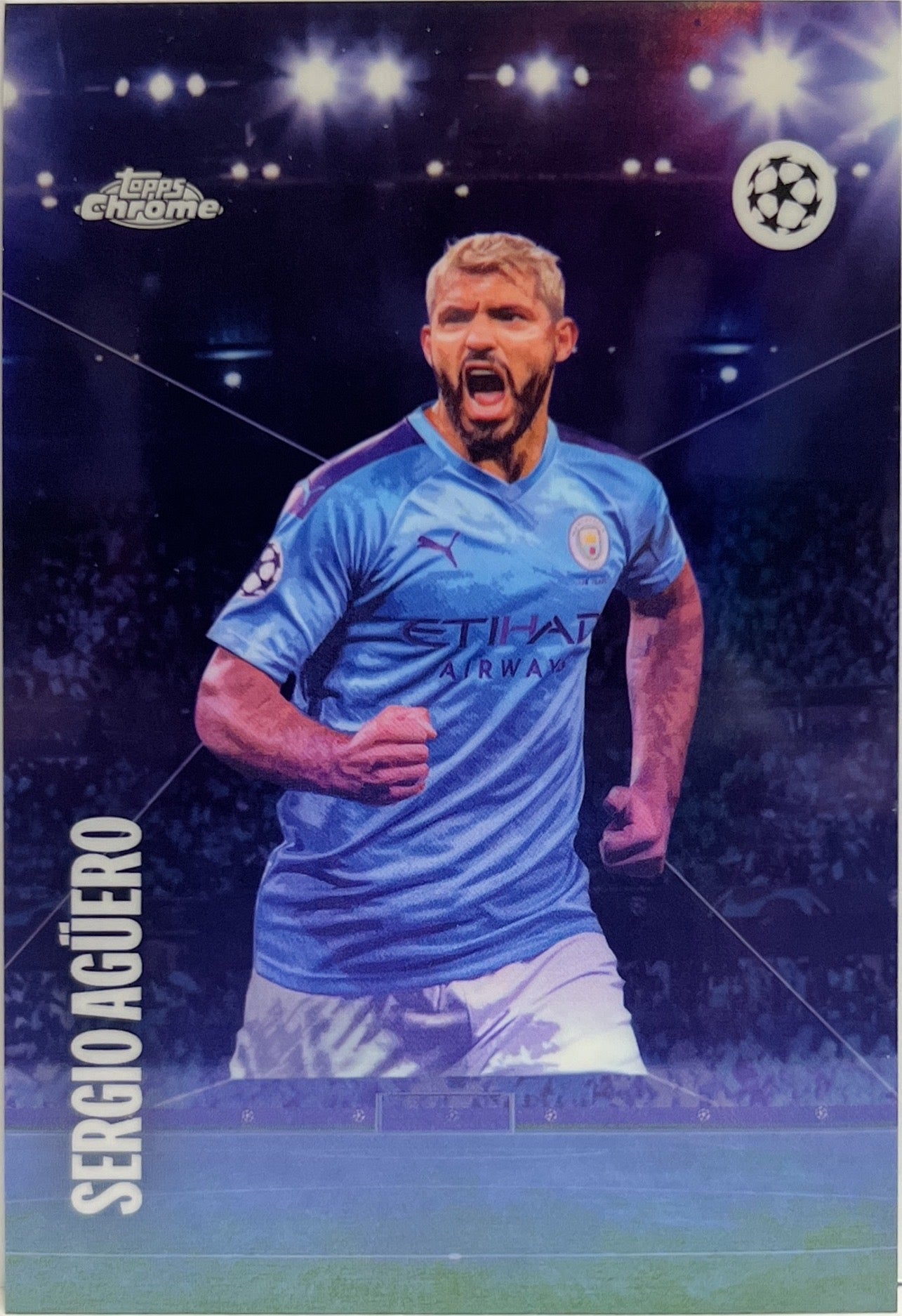 Sergio Aguero Topps Chrome UCC 2024/25