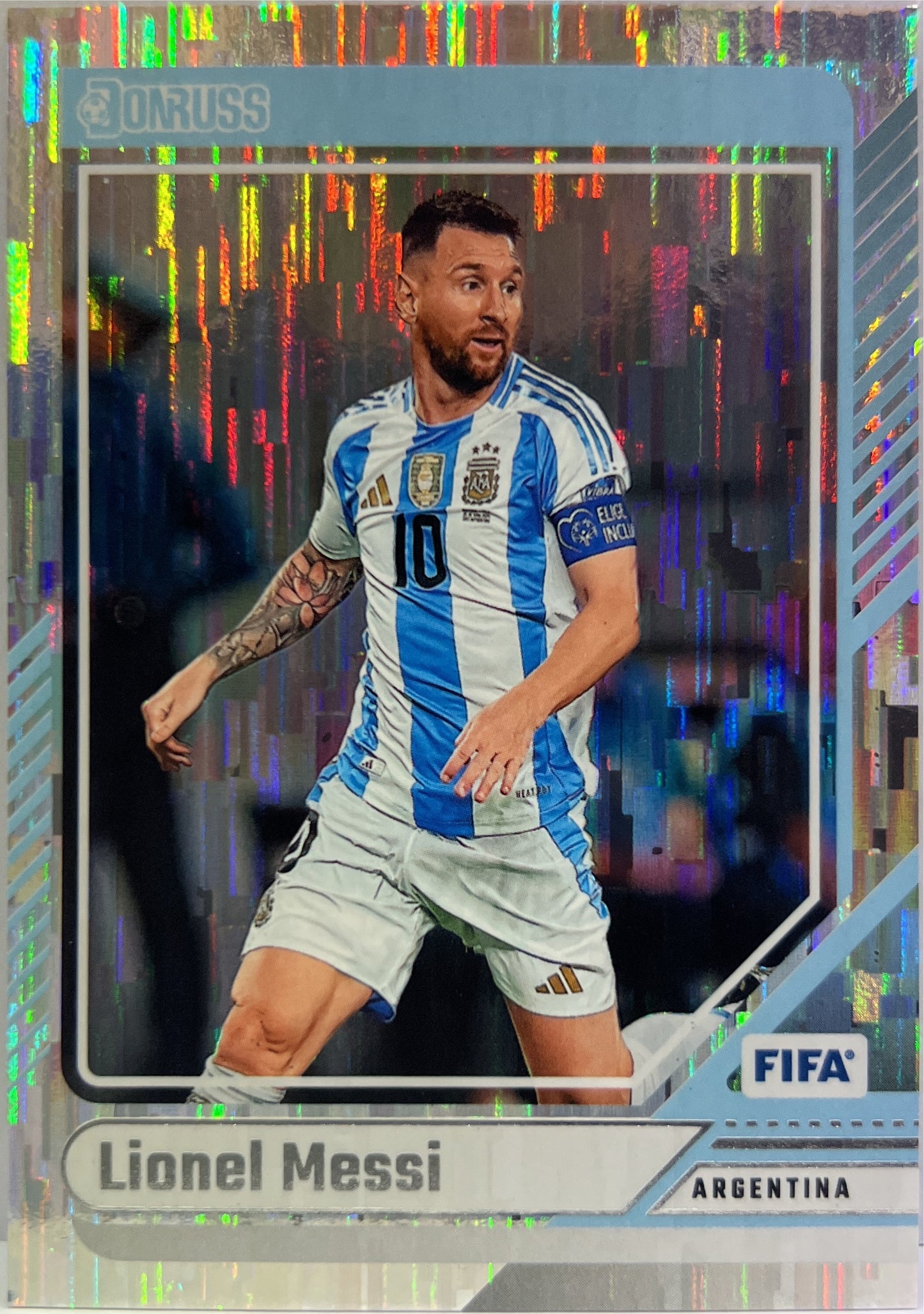 Lionel Messi Silver Donruss Fifa 2024/25