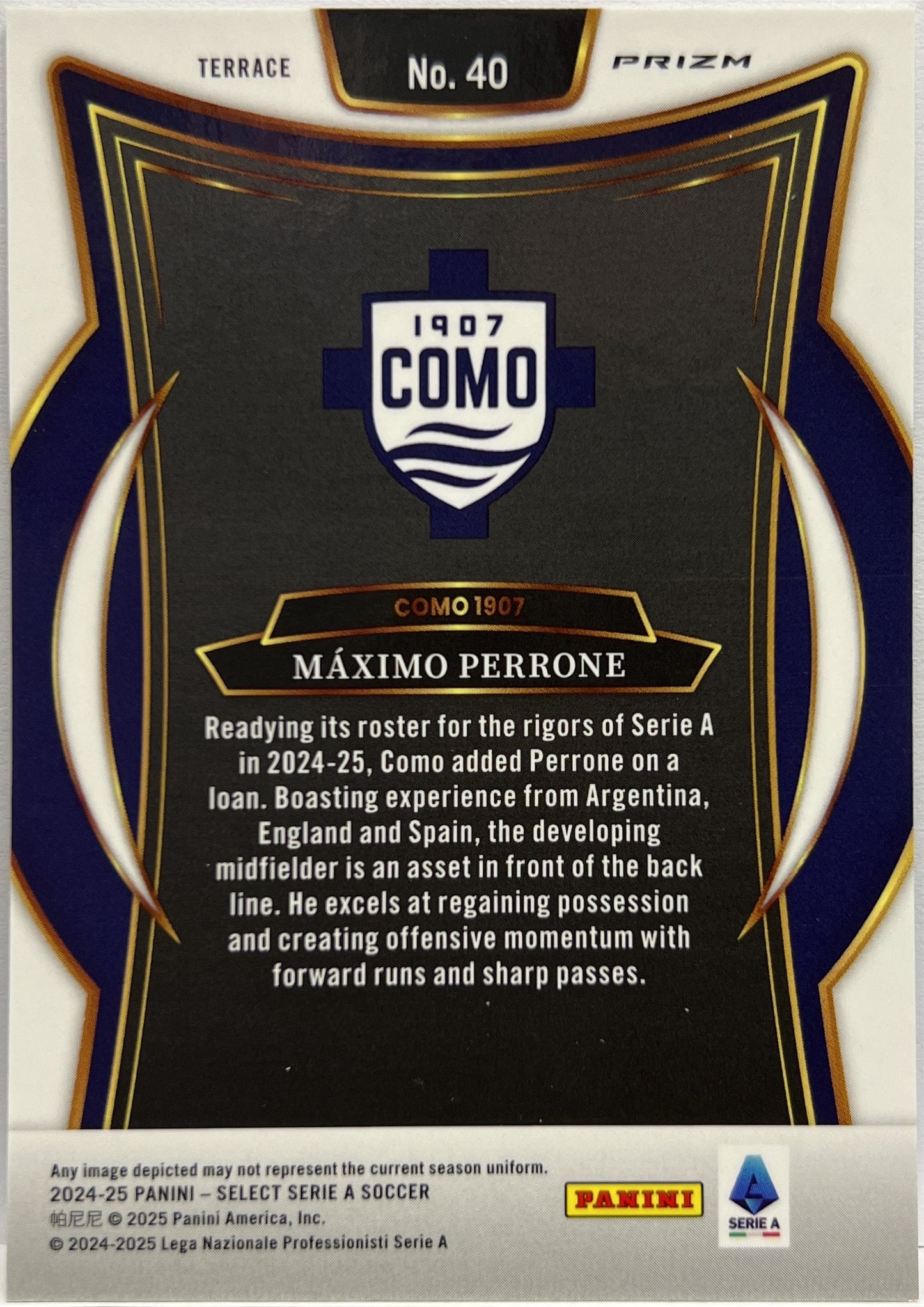 Mancolista-Blue Parallels-Panini Select Serie A 2024/25