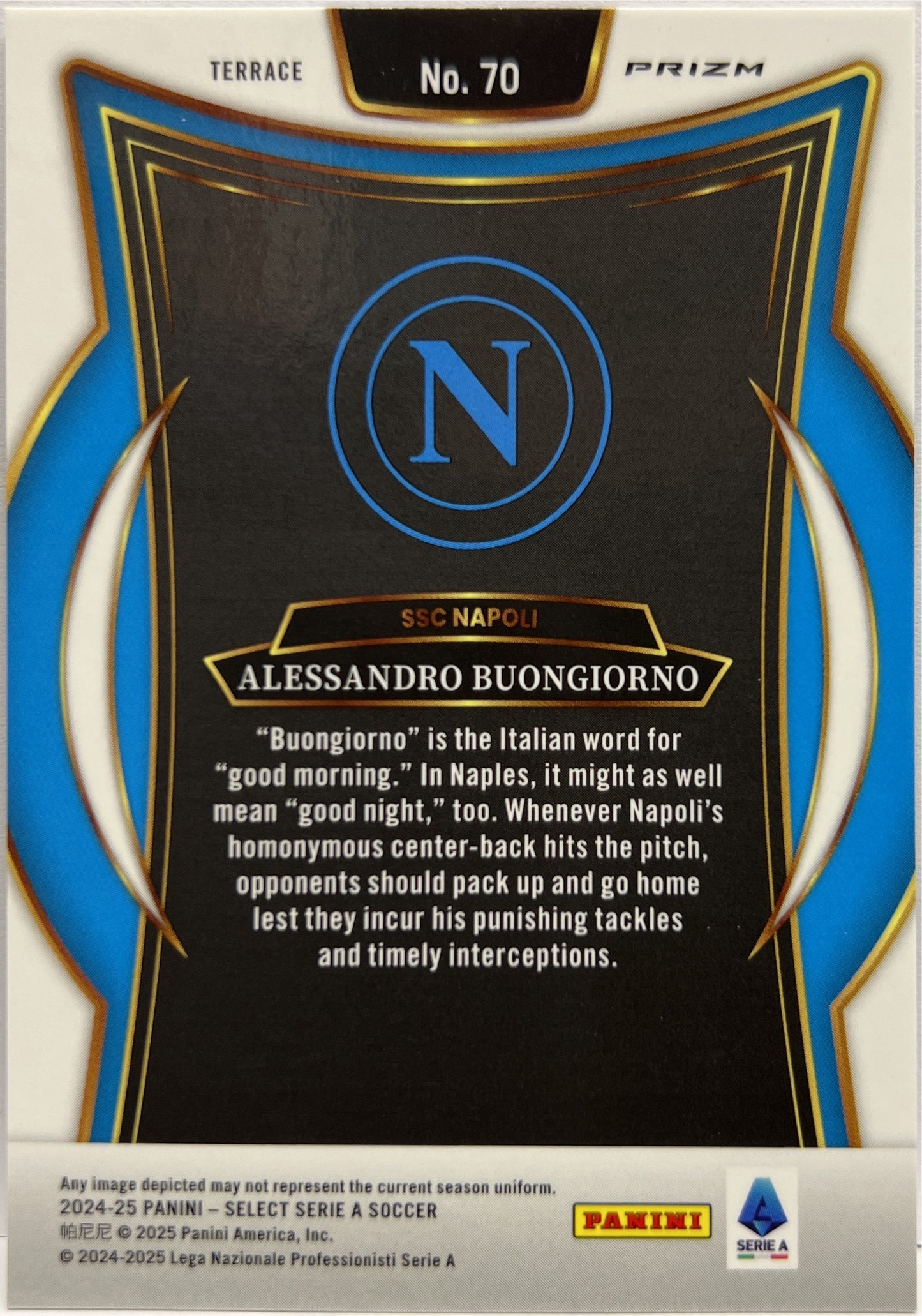 Mancolista-Silver Holo Parallels-Panini Select Serie A 2024/25