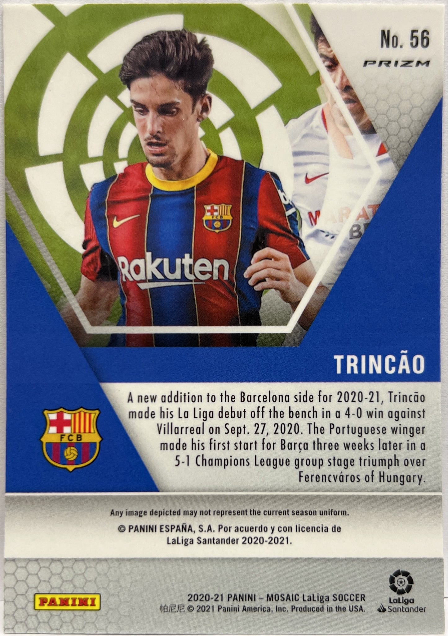 Mancolista-Red Mosaic-Panini Mosaic La Liga 2020/21