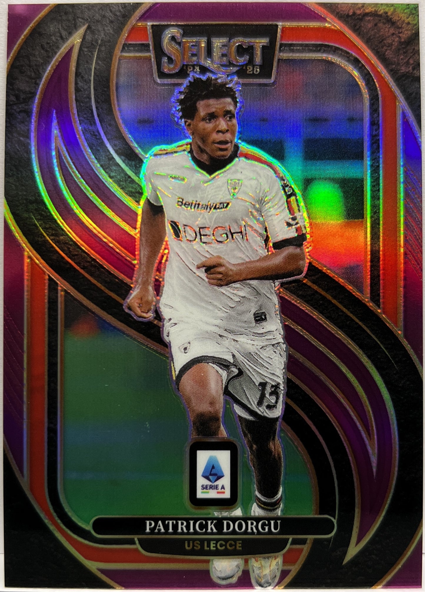 Patrick Dorgu 19/49 Mezzanine Purple Select Serie A 2024/25