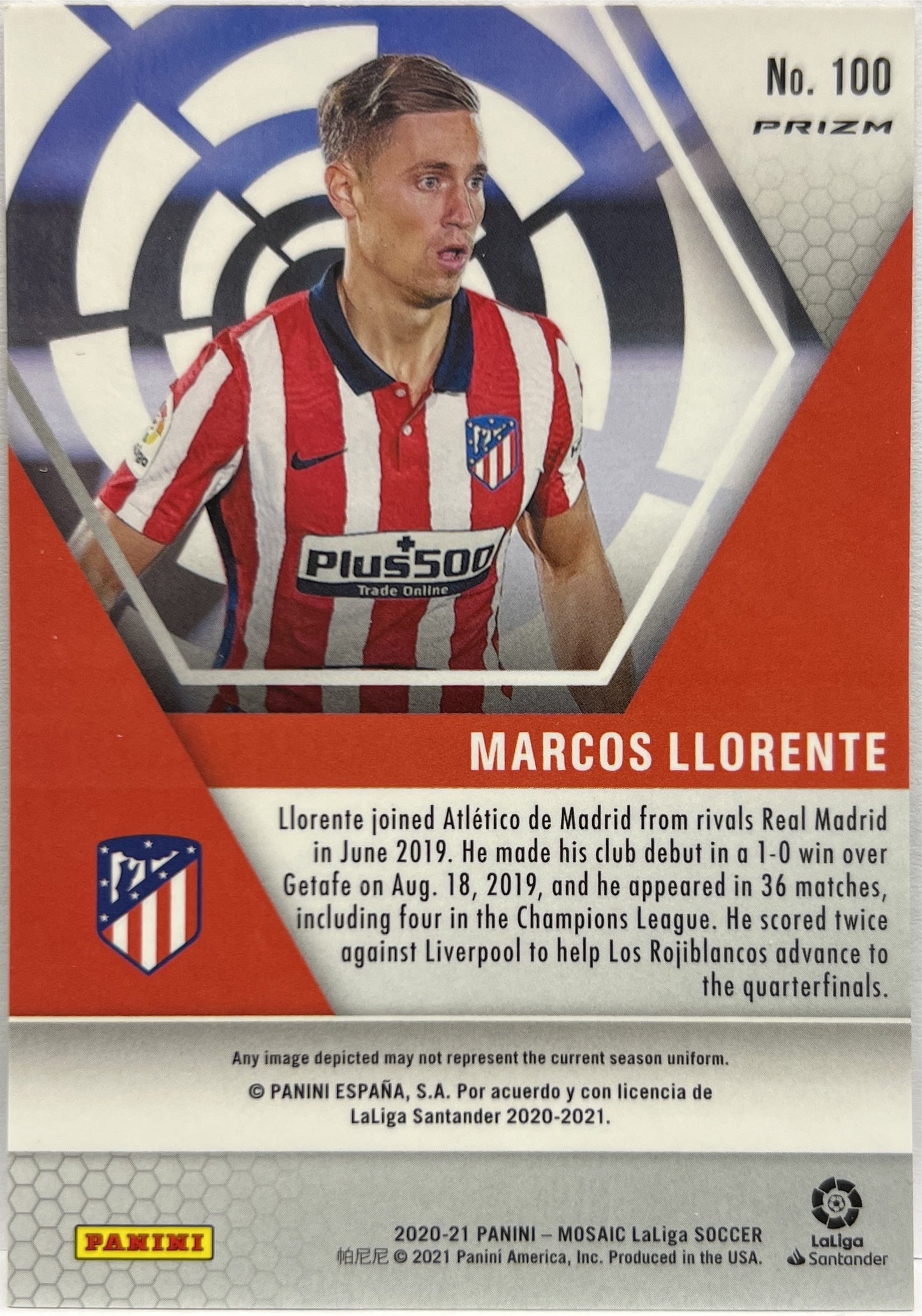 Mancolista-Silver Mosaic-Panini Mosaic La Liga 2020/21