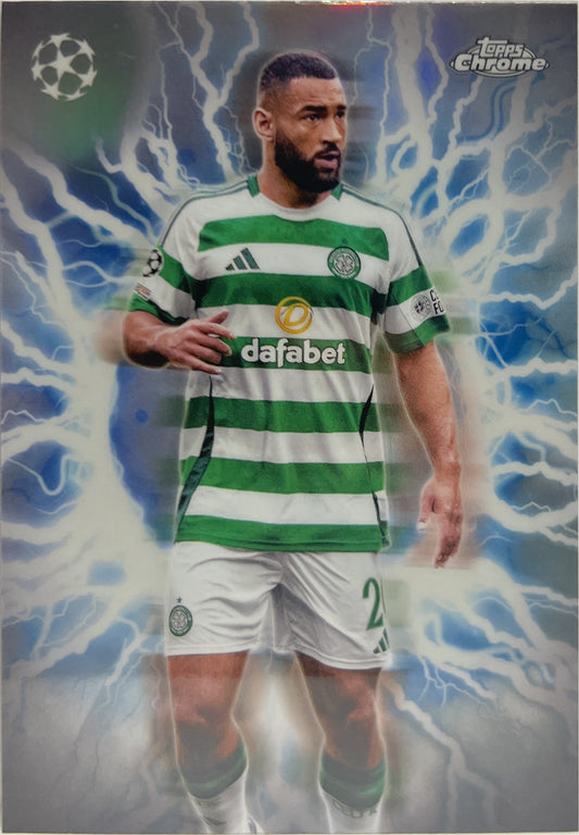 Cameron Carter Vickers Circle Of Power Shockwave Topps Chrome UCC 2024/25