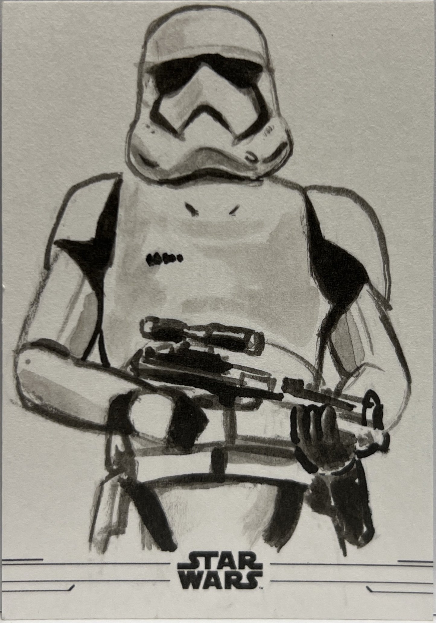 Neil Camera Autograph On Card Sketch Topps Star Wars Masterworks 2024