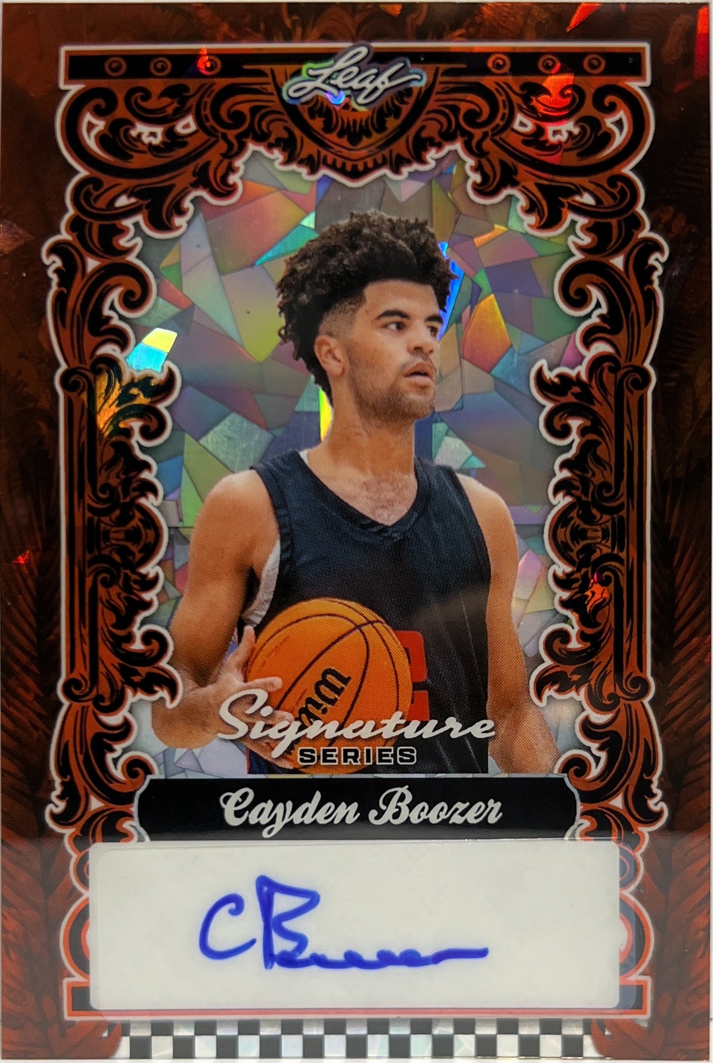 Cayden Beezer 1/1 Autograph One Of One Leaf Signature 1of1 Series 2025