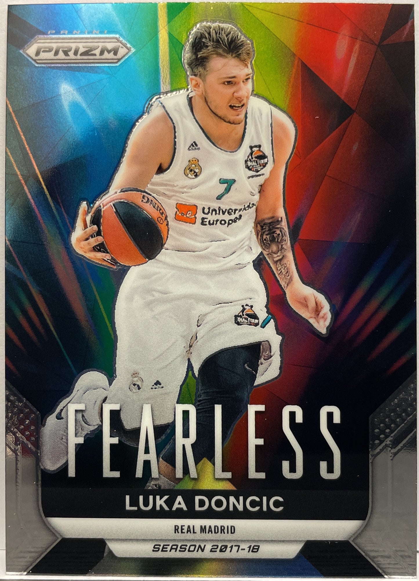 Luka Doncic Fearless Prizm Euroleague Basketball 2023/24