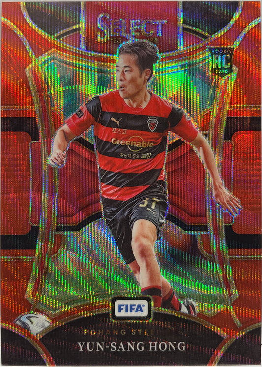 Yun-Sang Hong 54/149 Rookie Mezzanine Red Wave Select Fifa 2023/24