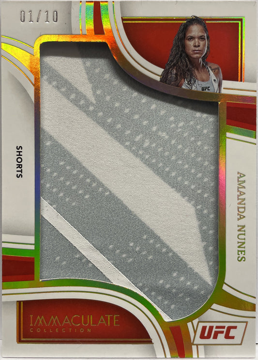 Amanda Nunes 1/10 Shorts Patch Immaculate UFC 2023
