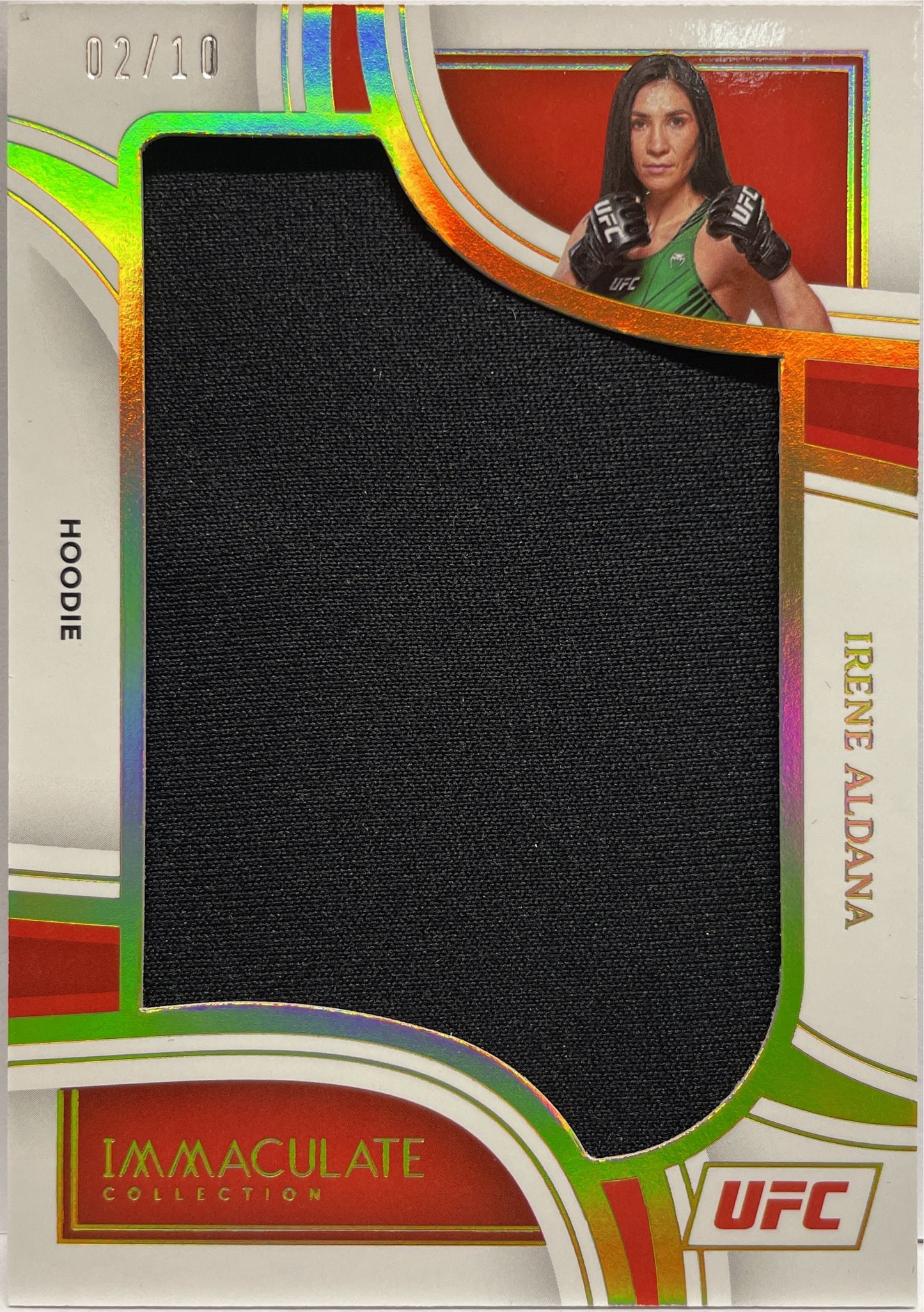 Irene Aldana 2/10 Hoodie Patch Immaculate UFC 2023