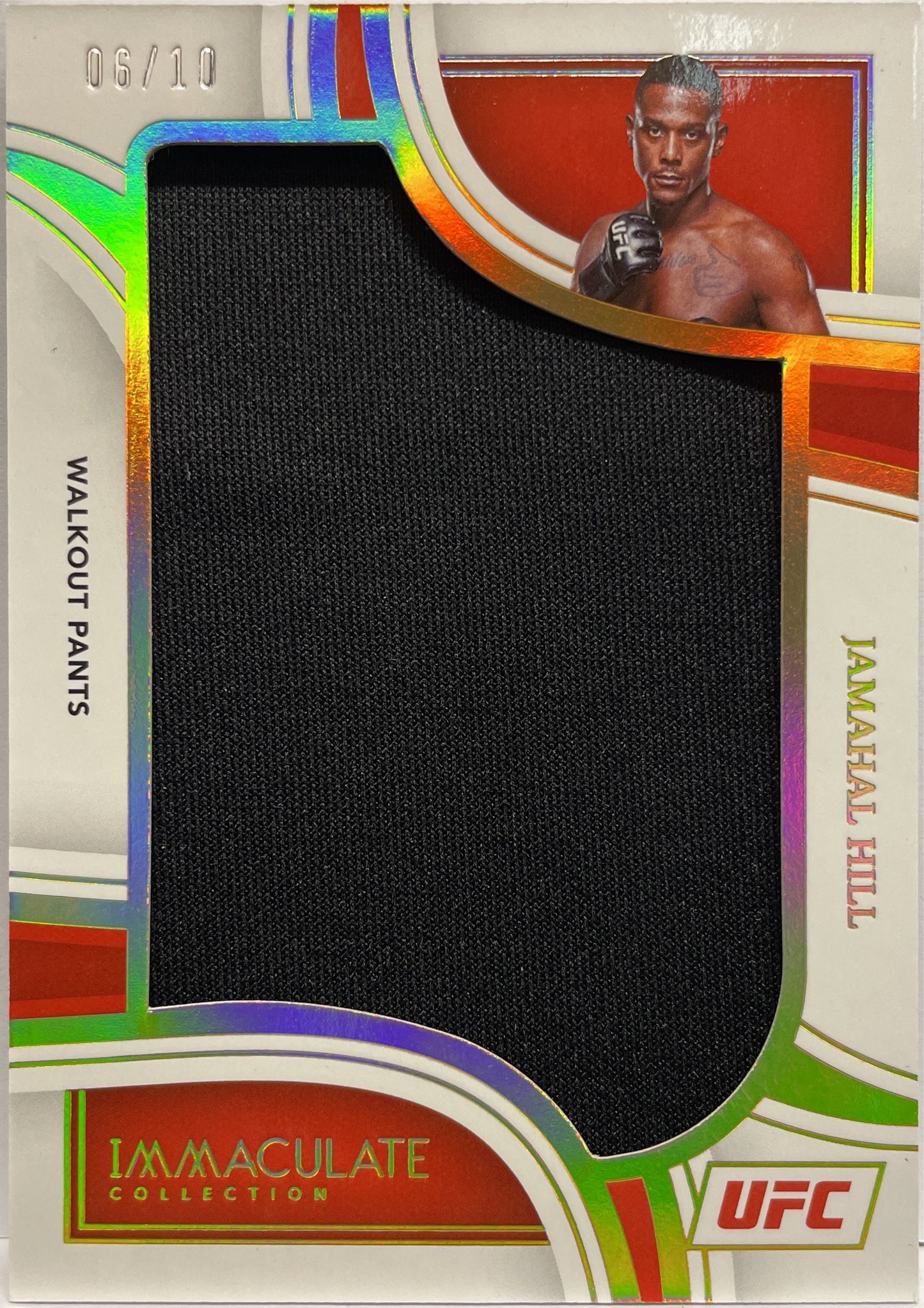 Jamahal Hill 6/10 Walkout Pants Patch Immaculate UFC 2023