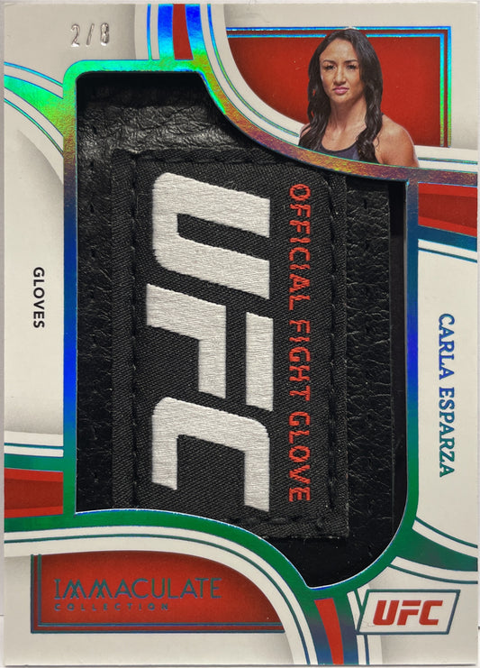 Carla Esparza 2/8 Gloves Patch Immaculate UFC 2023