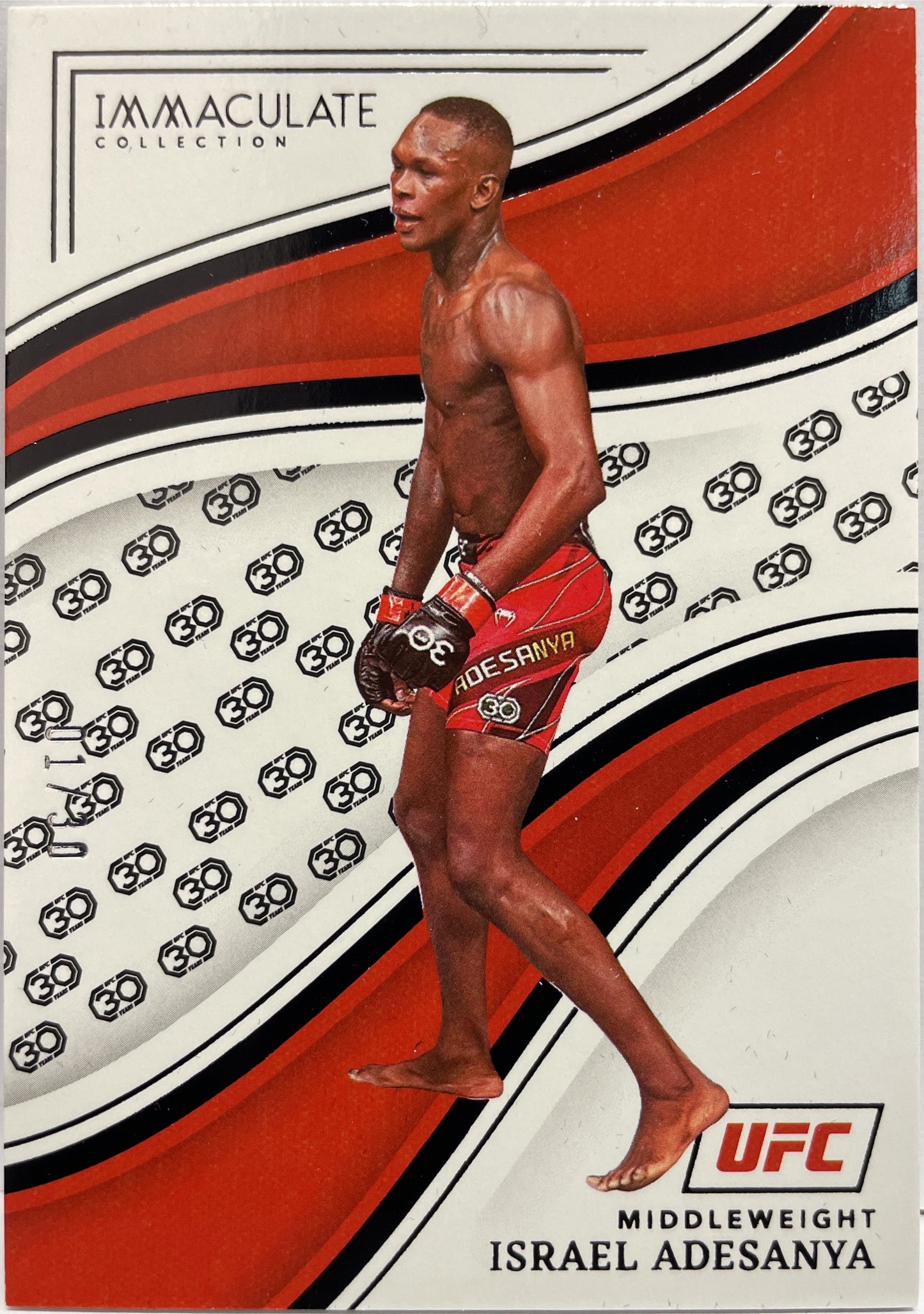Israel Adesanya 1/30 Immaculate UFC 2023