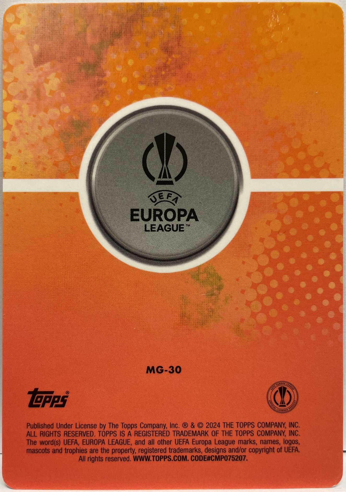 Guillaume Restes 54/75 Rookie Merlin's Gamer Blue Topps Chrome Merlin UCC 2023/24