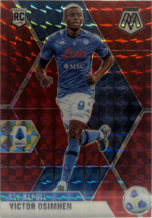 Victor Osimhen Rookie Red Mosaic Serie A 2020/21