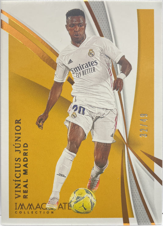 Vinicius Jr 32/49 Panini Immaculate Collection 2021