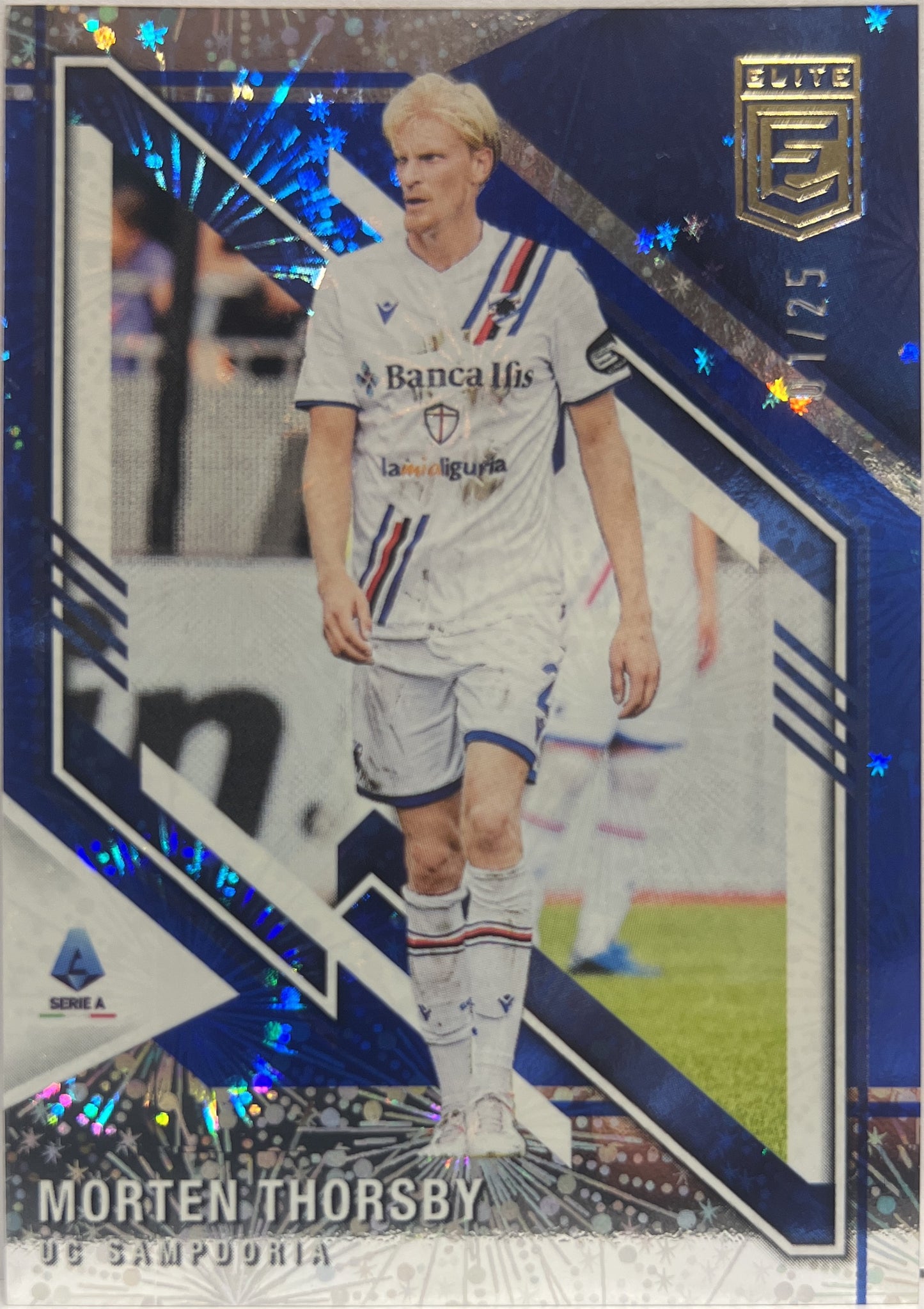Morten Thorsby 1/25 Fireworks Donruss Elite Serie A 2021/22