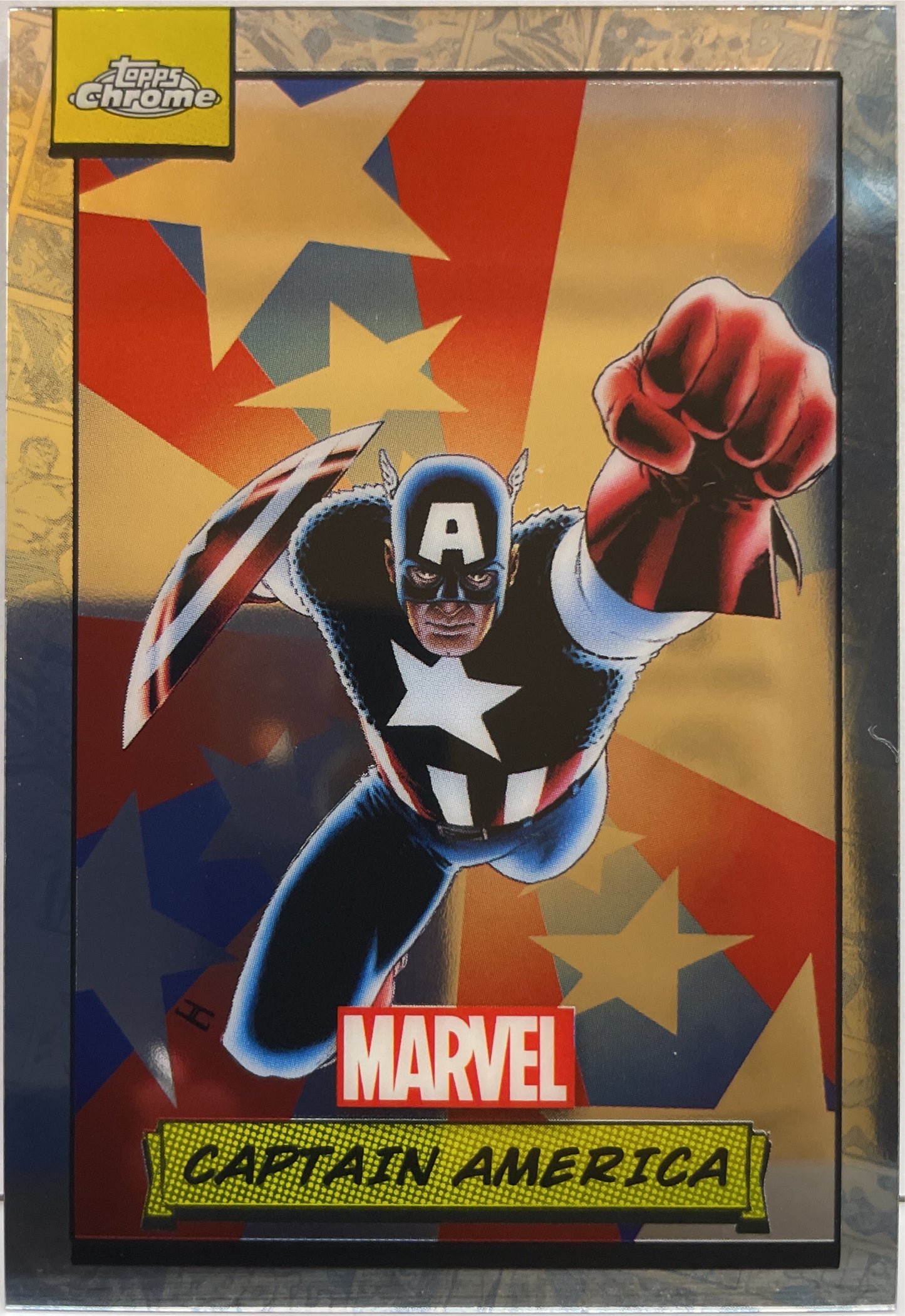 Captain America Topps Chrome Marvel 2024