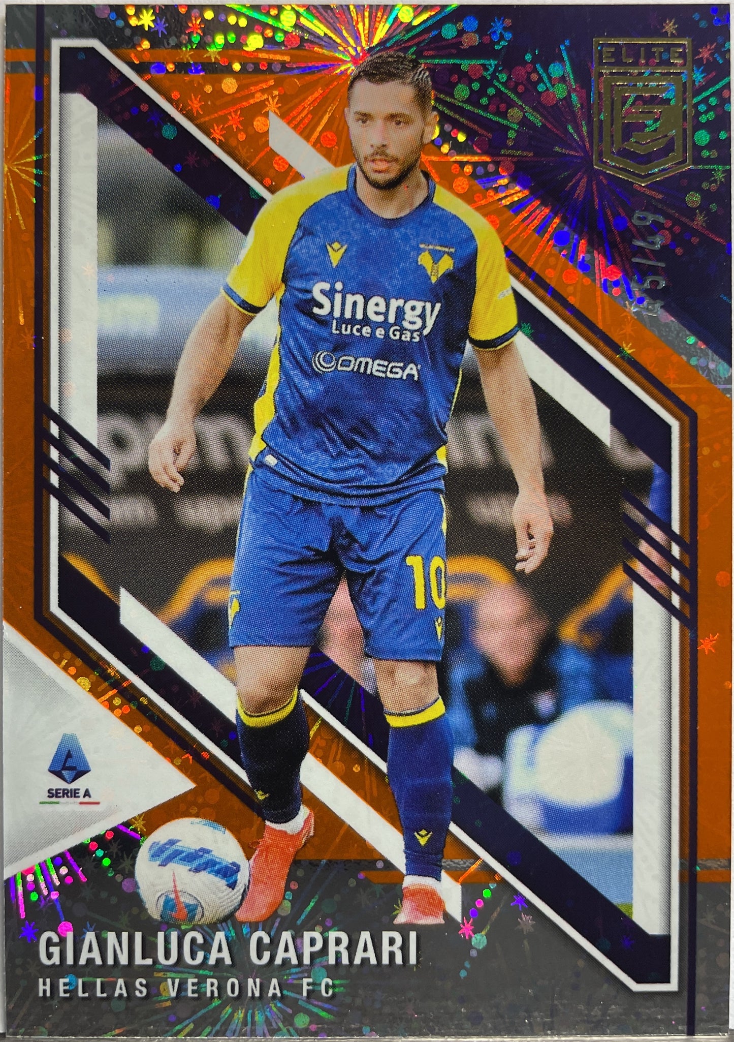 Gianluca Caprari 45/49 Laser Donruss Serie A 2021/22