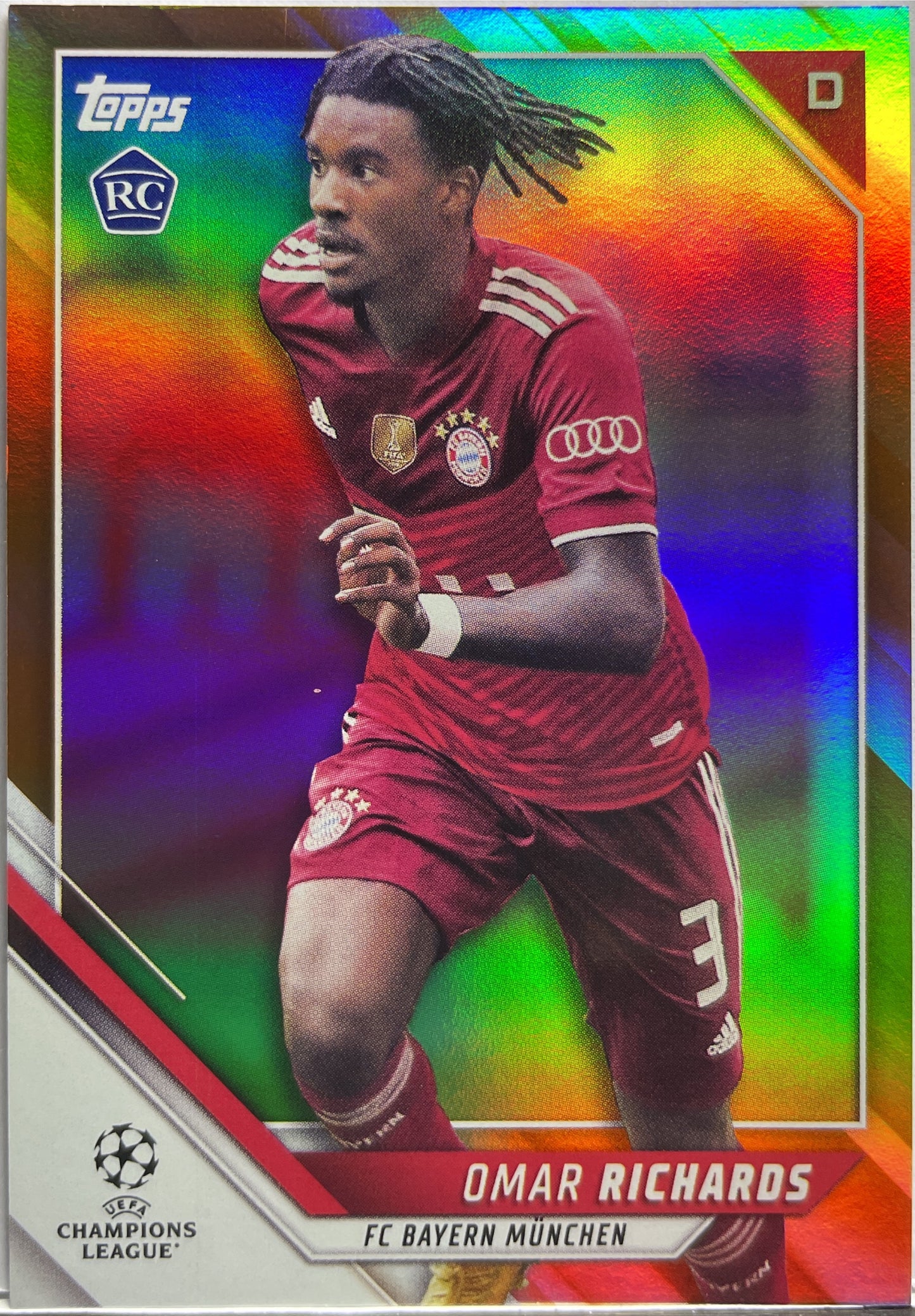 Omar Richards 11/25 Rookie Topps UCC 2021/22