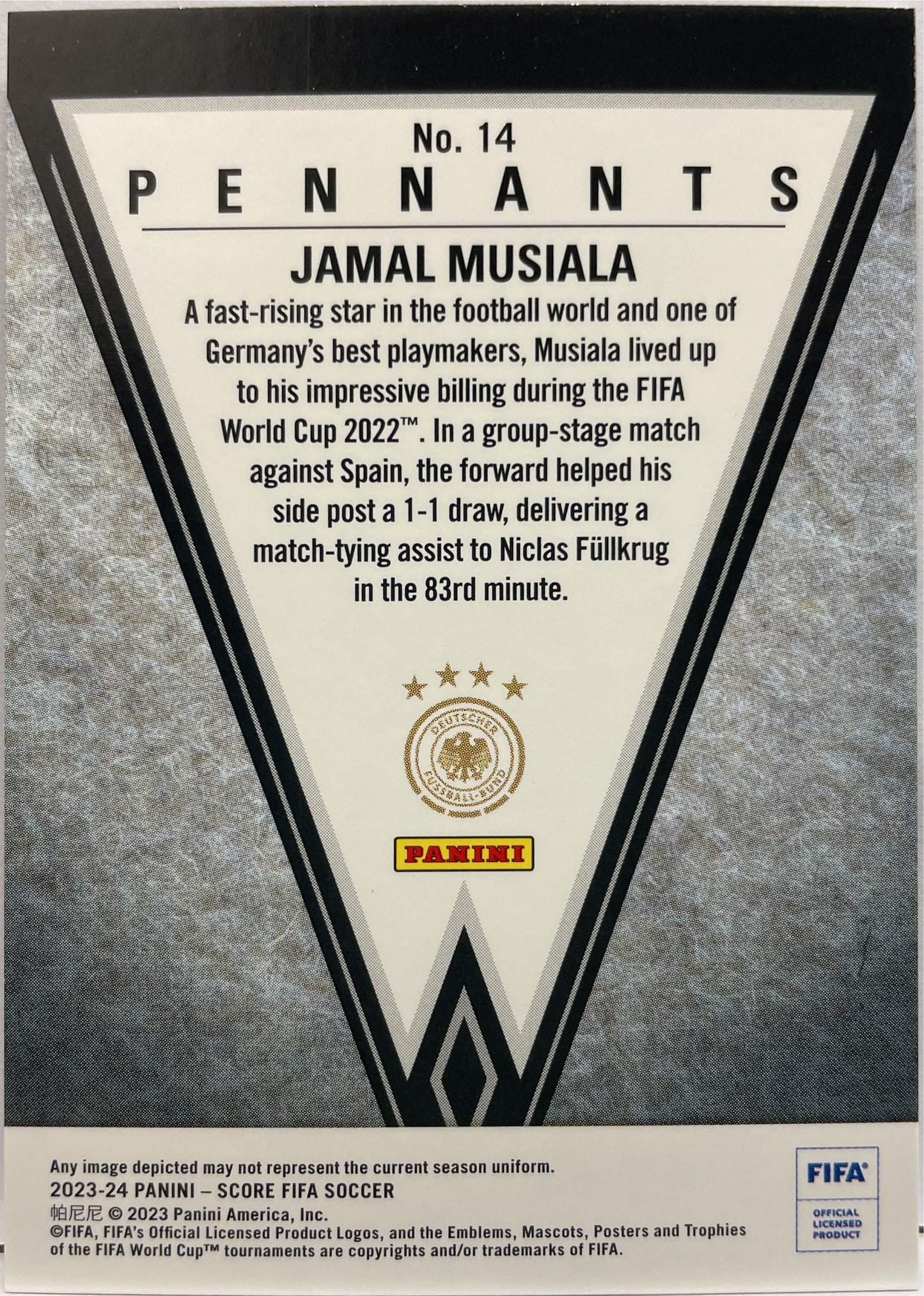 Jamal Musiala Pennants Score Fifa 2023/24