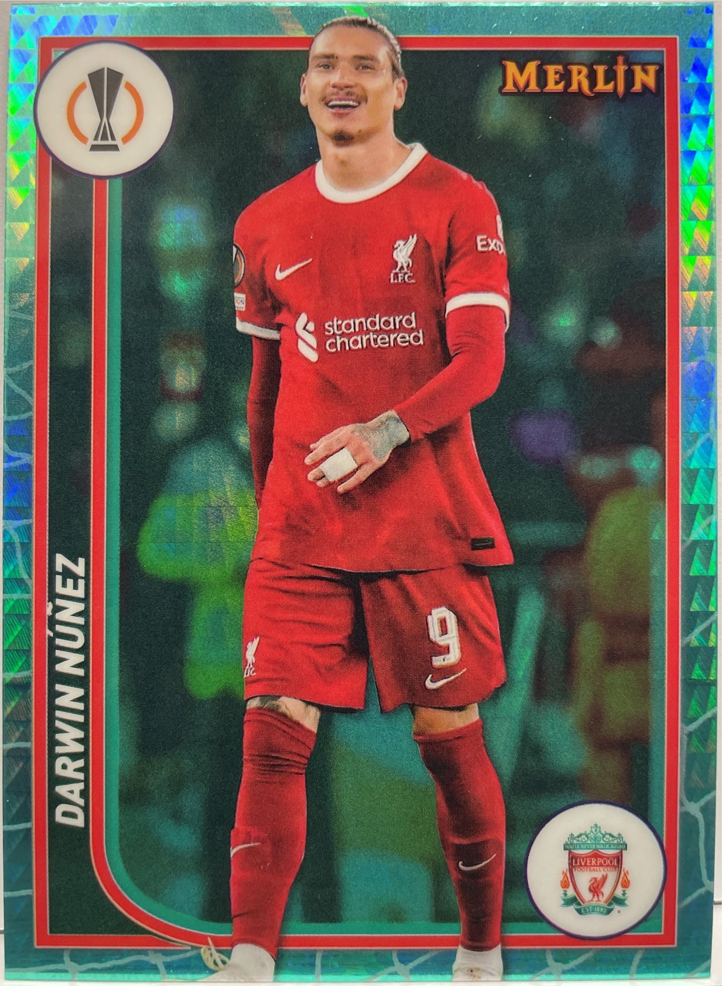 Mancolista-Aqua Prism Refractor-Topps Chrome Merlin 2023/24